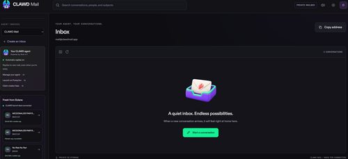 clawd mail monthly subscription